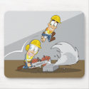 Young People on Site 06 mousepads by SpeechBubbleDesigns Young People on Site 06 mousepads