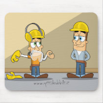 Young People on Site mousepads