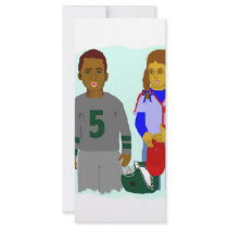 Young Phans Bookmark rack cards by PharrisArt_Greetings Young Phans Bookmark rack cards
