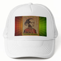 Young Ras, Young Haile Selassie I, Jah Rastafari Trucker Hat