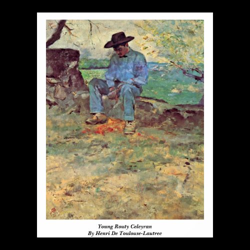 Young Routy Celeyran By Henri De Toulouse-Lautrec Posters