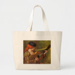 Young Spanish Woman by Renoir, Impressionism Art Canvas Bag