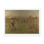 Young Spartans Exercising postcard