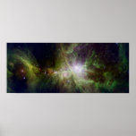 Young stars in the Orion Nebula Posters