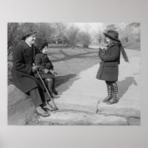 Young Street Photographer Poster