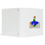 Young Surfer Boy Vinyl Binder