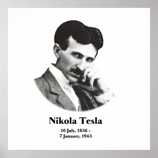 Young Tesla Art Print