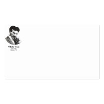 Young Tesla Business Cards