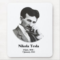 Young Tesla Mousepad