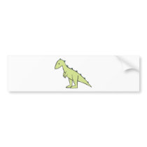 Young Tyrannosaurus Dinosaur bumper stickers