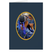 Young Weavers of Atitlan Greeting Card