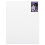 Young Woman Letterhead Template