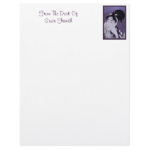 Young Woman Personalized Letterhead