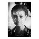 Madagascar, nosy Be, woman, black and white,