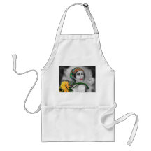 YOUNG WOMAN OF THE SUNFLOWERS APRON