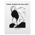 Young Woman Or Old Lady? (Optical Illusion) Letterhead Design
