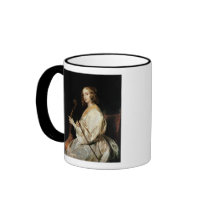 Young Woman Playing a Viola da Gamba Mugs