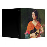 Young Woman with a Mandolin, 1845-47 binders