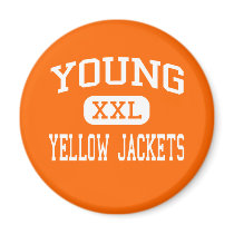 Young - Yellow Jackets - High - Knoxville magnets