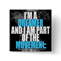 YoungQ "I'M A DREAMER" Button