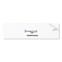 Youngwood Pennsylvania City Classic Bumper Stickers