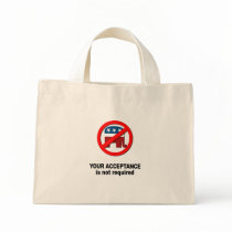 Your acceptance is not required tote bags