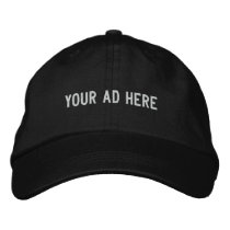 your ad here embroidered hats by funnycustomtshirts your ad here embroidered hats