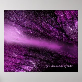 Your are Made of Stars Abstract Art Print