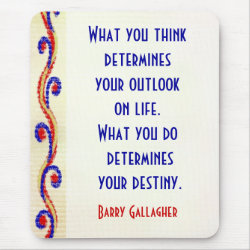 Your Attitude Motivational Quotes Mousepad mousepad