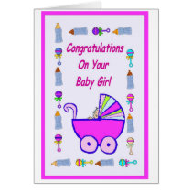 Your Baby Girl Card