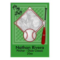 Your Baseball Trading Card profilecard