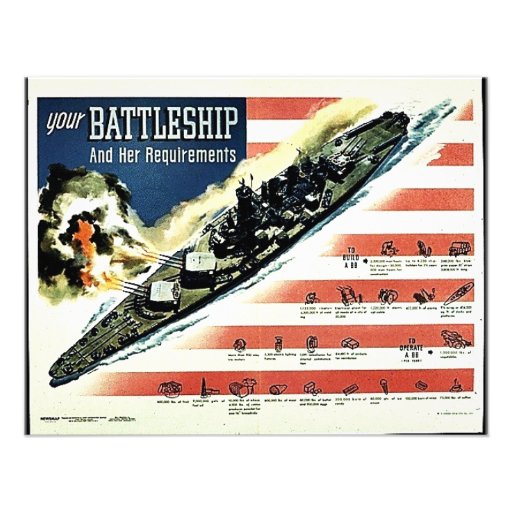 Your Battleship Personalized Announcements