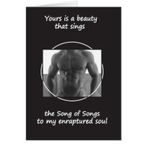 Your Beauty Sings (Blank Inside) cards