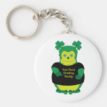Your best drinking buddy - Irish funny keychain