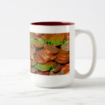 Your Birthday money Coin mugs