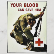 Your Blood Can Save Him Full Color Flyer
