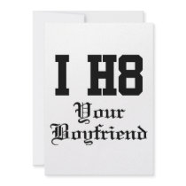 your boyfriend personalized announcements