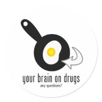 Your Brain On Drugs stickers by BoogieMonst Your Brain On Drugs stickers