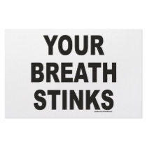 YOUR BREATH STINKS T-SHIRTS AND GIFTS stationery by frankdeloach YOUR BREATH STINKS T-SHIRTS AND GIFTS stationery