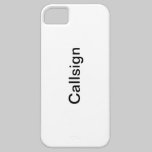 Your Callsign iPhone 5 Case casemate cases