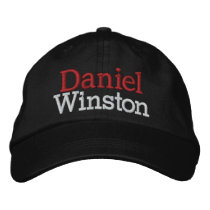 Your Cap by SRF embroidered hats by sharonrhea Your Cap by SRF embroidered hats