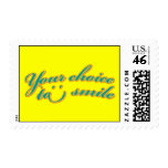 Your choice to smile Postage stamps
