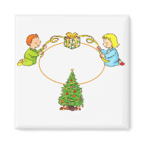 Your Christmas photo Magnet
