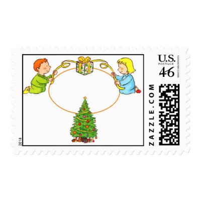 Your Christmas photo Stamp