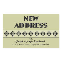Your Color Choice! Custom New Address Stickers stickers