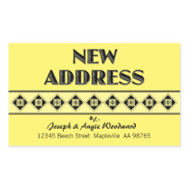Your Color Choice! Custom New Address Stickers