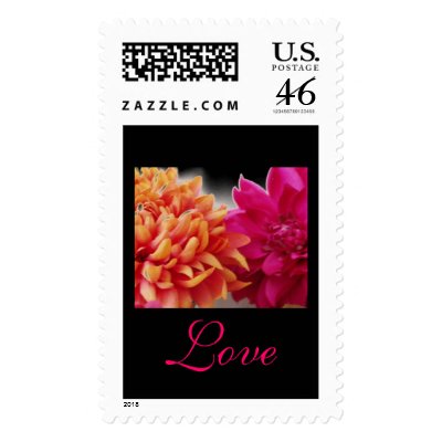 Your colors Love Postage Stamp