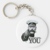 Your Country Needs You Keychains