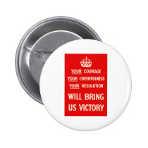 Your courage Your Cheerfulness Your Resolution buttons