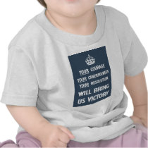 Your Courage Your Cheerfulness Your Resolution t-shirts